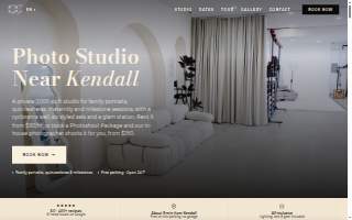 Creative Canvas Photo Studio Miami website