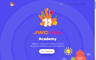 JWC Kids Academy website