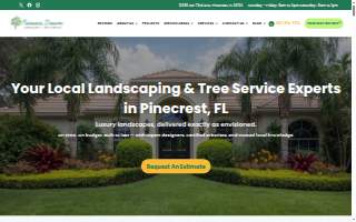 Nature's Dream Landscape website