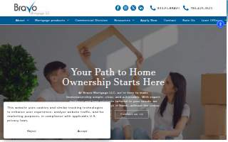 Bravo Mortgage LLC website