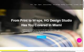 HG Design Studio of Kendall West website