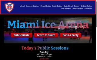 Miami Ice Arena website