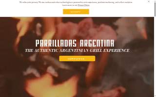 Parrilladas Argentina website