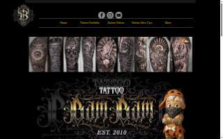 Tattoo Bam Bam of Kendall West website