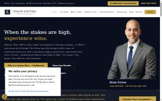 The Kirlew Law Firm, PLLC of Kendall West website
