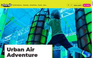 Urban Air Trampoline and Adventure Park website