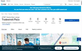 AT&T Store of Key Largo website