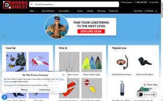 Divers Direct of Key Largo website