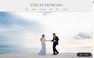 Stacia Morgan Photography website