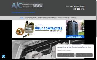 AC Unlimited Parts & Supplies LLC website