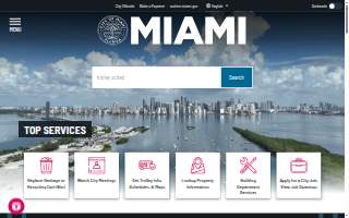 Miami Foot Center website