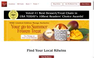 Kilwins Ice Cream - Chocolate - Fudge website