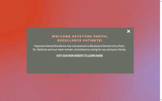 Keystone Dental Excellence website