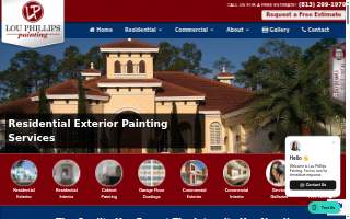 Lou Phillips Painting, Inc. website
