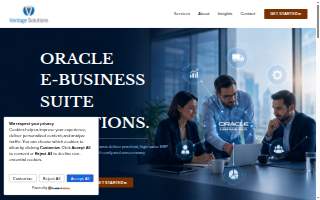 Vantage Media Solutions website