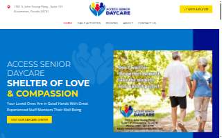 Access Senior Day Care LLC website