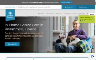 Comfort Keepers of Kissimmee website