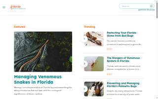 Florida Pest Control website