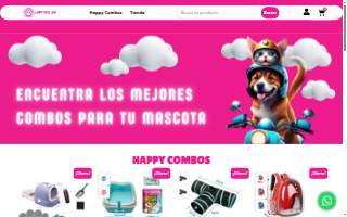 Happy Pets Spa website