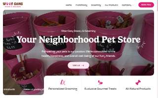Woof Gang Bakery & Grooming Kissimmee website