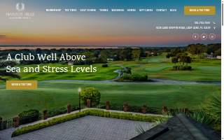 Harbor Hills Country Club website