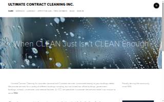 Ultimate Contract Cleaning website