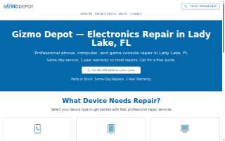 Gizmo Depot, Inc website