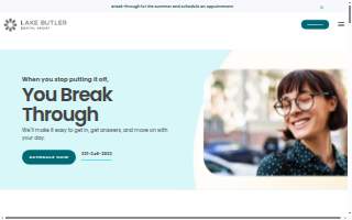 Lake Butler Dental Group website