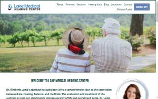 Lake Medical Hearing Center of Lake Butler website