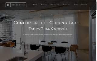 Haven Title, LLC website