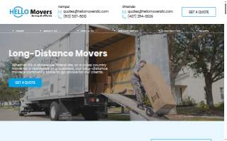 Hello Movers LLC website