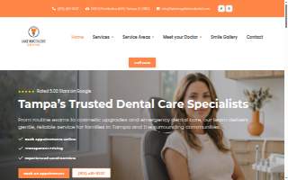 Lake Magdalene Dental website