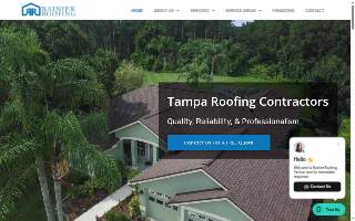 Rainier Roofing LLC website
