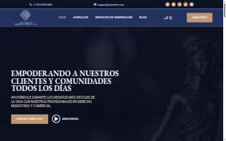 The Reyes Firm Car Accident Lawyers website