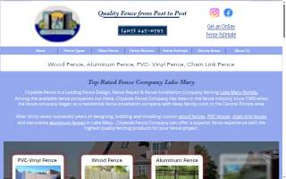 Citywide Fence of Lake Mary website