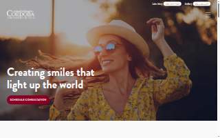 Cordoba Orthodontics of Lake Mary website
