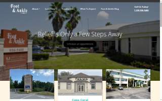 Florida Foot & Ankle Group, PA website