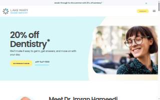 Lake Mary Modern Dentistry website