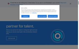 Randstad website
