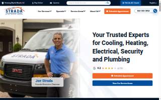 Strada Services website