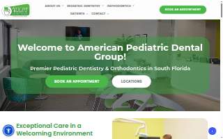 American Pediatric Dental & Orthodontic Group - Lake Worth website