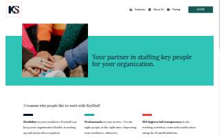 KeyStaff website