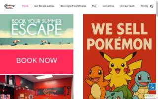 Room Raiders Escape Games website
