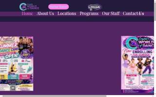 Crystal’s World Of Dance website
