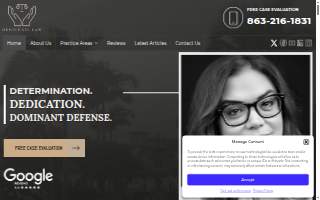 DeMichael Law website