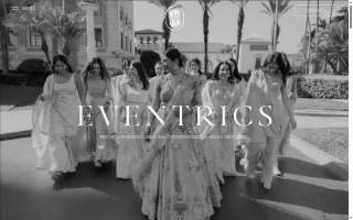 Eventrics Weddings website