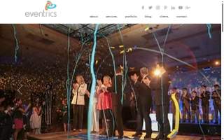 Eventrics website
