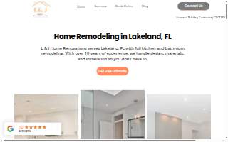 L & J Home Renovations of Bartow website