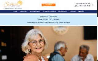 Sunburst Community Care website