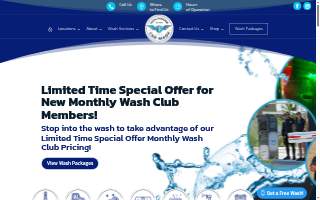 Total Package Car Wash website